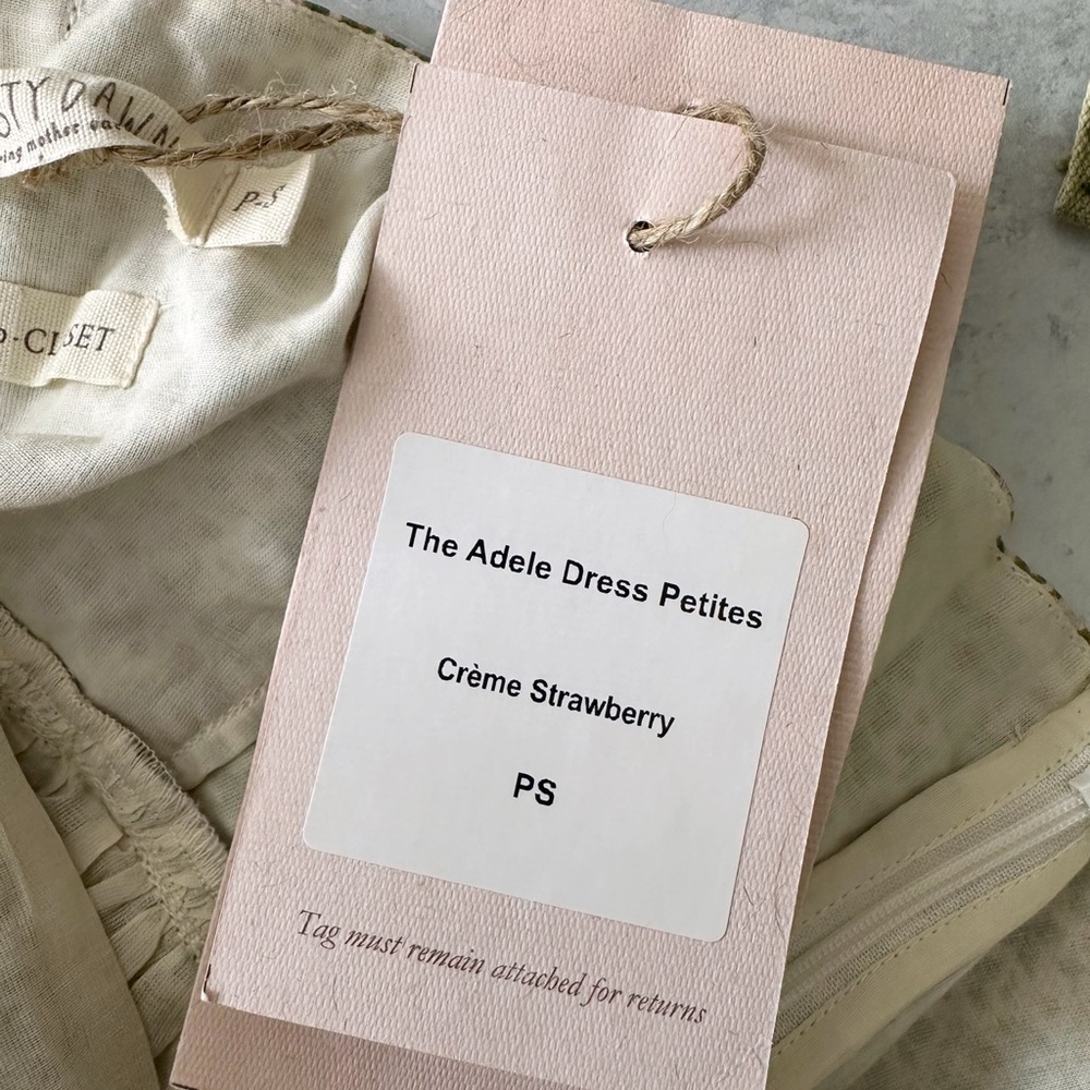 Christy Dawn Adele Dress Strawberry Cream - Picture 5 of 7